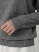 Basic Blan Half-Neck Knit