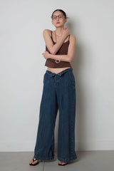 Cowl Sleeveless_Brown