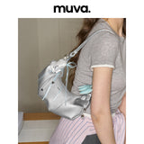 muva. Small Horn‑Shape Shoulder & Cross‑body Bag, Genuine‑Leather Cute Casual Daily Women’s Purse, New Arrival Mar 14
