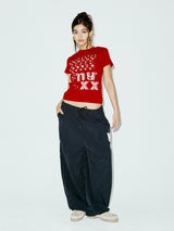トービーンズTシャツ レッド