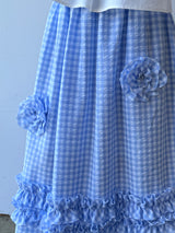 finale check skirt / pink