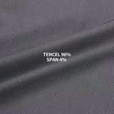 Taper Pintuck Banding Trousers (2color)