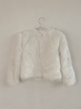 Uress Vintage Fur Jacket (White)