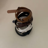 [BELLIDE MADE] Seasonless Round Square BLD Belt