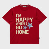 アイアムハッピーハーフスリーブTシャツ