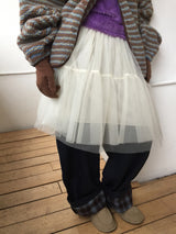 Swan Chiffon Skirt (2 Colors)