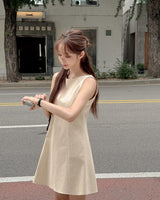 Mimia boat‑neck dress