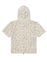 STAR SHIRRING HOODED ZIP-UP(IVORY)