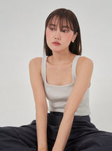 Square sleeveless (light grey)