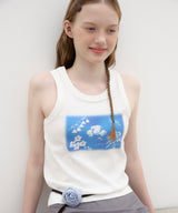 Rose Corsage - Sky Blue