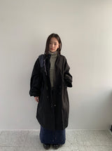 Hベンベルベットストライプバンディングロングスカート