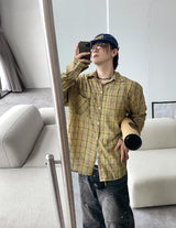 No.0838 M Sシンチェックシャツ (4color)