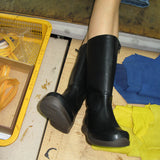 Keen 0005-1. Rubber Sole Mid-Leg Boots - 3colors