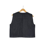 Nico's denim vest