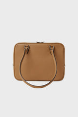ブローチバッグ BROWN