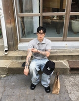No.1731 retro horn-rimmed glasses