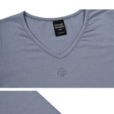 LOGO STITCH V-NECK LONG SLEEVE