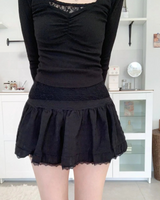 Eyelet Punching T-shirt