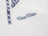 Check Ribbon Layered Long Sleeve 232577622