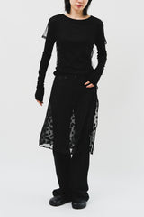 (W) Cloud Wrap Skirt (2color)