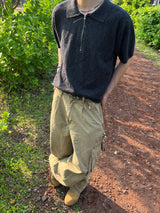 Washed Dual Pocket Pants – S, M, L (3 Colors)