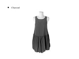 Soi Nylon Balloon Sleeveless Mini One Piece