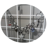 Silver cubic peircing connection cluster
