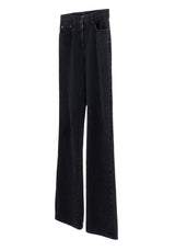 WASHED RIVET DENIM PANTS