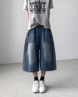 Lovell Track Bermuda Denim