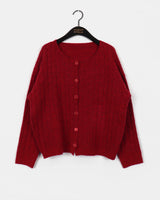 Poco Twisted Knit Cardigan