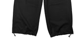 Pinbo Lettering Folding Wide Banding Sweatpants