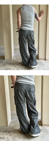 [S/S] Nylon parachute cargo pants(2color)