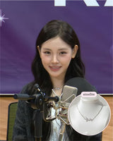 [Baby DONT Cry Yihyun Necklace] Dreamy Crystal Semi Choker Necklace