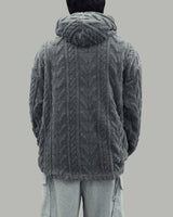 Moko Wool Hoodie (Gray)