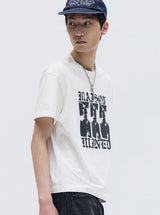 26SS★ FADE DRIFT GRAPHIC CROP HALF T