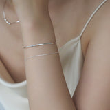 Marye ダブルチェーンブレスレット
