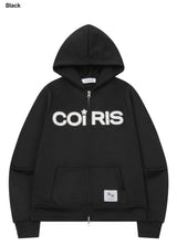 ラベオドットアップリケロゴフードジッップアップユニセックス(2COLOR)