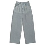 KIRSHプレーンサンドウォッシングワイドフィットデニムパンツ [LIGHT BLUE]