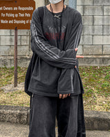 Crew Track Pigment Long Sleeve T-Shirt