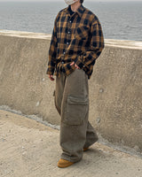 Retro Air Oversized Fit Check Shirt