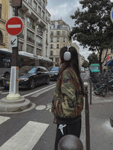 Terry Reversible Camo Flight Jumper