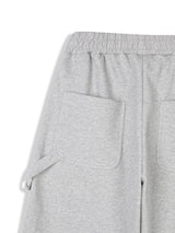 Tens rivet bermuda sweatpants