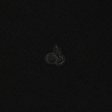 KIRSH プレーンスリムフィットヘンリーネックTシャツ【ブラック】