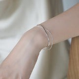 Marye ダブルチェーンブレスレット