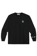 クローバーエンブロイダリー長袖Tシャツ