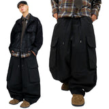 Big Pocket Cotton Balloon Pants