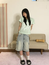 spring half T-shirt (3color)