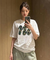 Nu ハーフトーンシンボルオーバーフィットTシャツ - 4COLOR