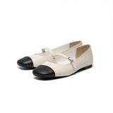 Point toe Maryjane Flat - 2color