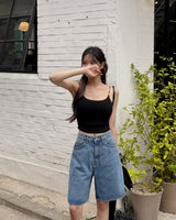 Nuffen denim short pants